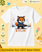 Little Musician Custom Kid Cotton Tshirt Swiftsoul