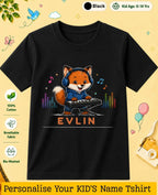 Little Musician Custom Kid Cotton Tshirt Swiftsoul