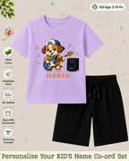 Little Musician Kid Custom Co-ord Set. Swiftsoul