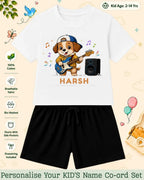 Little Musician Kid Custom Co-ord Set. Swiftsoul