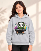 Little Musician Kid Custom Cotton Hoodie Swiftsoul