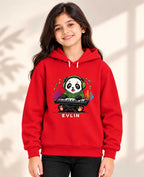 Little Musician Kid Custom Cotton Hoodie Swiftsoul