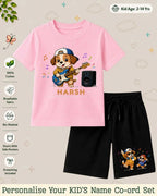 Little Musician Kid's Custom Co-ord Set. Swiftsoul
