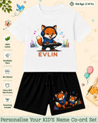 Little Musician Kid's Custom Co-ord Set. Swiftsoul