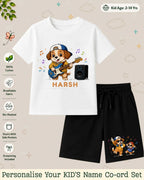 Little Musician Kid's Custom Co-ord Set. Swiftsoul