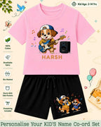 Little Musician Kid's Custom Co-ord Set. Swiftsoul