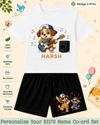 Little Musician Kid's Custom Co-ord Set. Swiftsoul