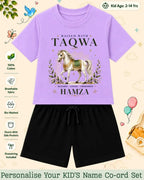 Little Noor Our Blessings Custom Kid Co-ord Set Swiftsoul