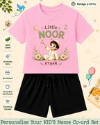 Little Noor Our Blessings Custom Kid Co-ord Set Swiftsoul