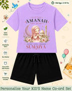 Little Noor Our Blessings Custom Kid Co-ord Set Swiftsoul