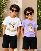 Little Noor Our Blessings Custom Kid Co-ord Set Swiftsoul