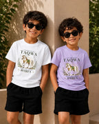 Little Noor Our Blessings Custom Kid Co-ord Set Swiftsoul