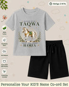 Little Noor Our Blessings Custom Kid Co-ord Set Swiftsoul