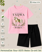 Little Noor Our Blessings Custom Kid Co-ord Set Swiftsoul