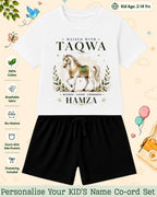 Little Noor Our Blessings Custom Kid Co-ord Set Swiftsoul
