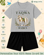 Little Noor Our Blessings Custom Kid Co-ord Set Swiftsoul