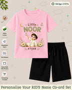 Little Noor Our Blessings Custom Kid Co-ord Set Swiftsoul