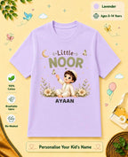 Little Noor Our Blessings Custom Kid Cotton Tshirt Swiftsoul