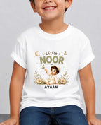 Little Noor Our Blessings Custom Kid Cotton Tshirt Swiftsoul