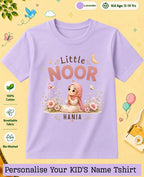 Little Noor Our Blessings Custom Kid Cotton Tshirt Swiftsoul