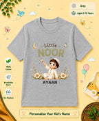 Little Noor Our Blessings Custom Kid Cotton Tshirt Swiftsoul