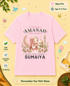Little Noor Our Blessings Custom Kid Cotton Tshirt Swiftsoul