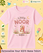Little Noor Our Blessings Custom Kid Cotton Tshirt Swiftsoul