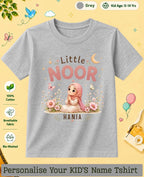 Little Noor Our Blessings Custom Kid Cotton Tshirt Swiftsoul
