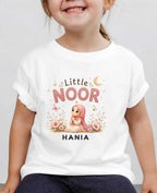 Little Noor Our Blessings Custom Kid Cotton Tshirt Swiftsoul