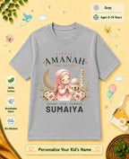 Little Noor Our Blessings Custom Kid Cotton Tshirt Swiftsoul