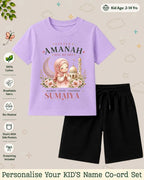 Little Noor Our Blessings Custom Kid's Co-ord Set Swiftsoul
