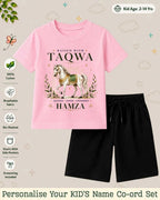 Little Noor Our Blessings Custom Kid's Co-ord Set Swiftsoul