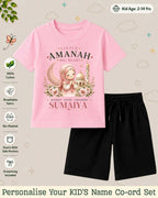 Little Noor Our Blessings Custom Kid's Co-ord Set Swiftsoul