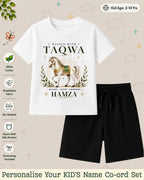 Little Noor Our Blessings Custom Kid's Co-ord Set Swiftsoul
