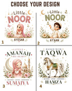 Little Noor Our Blessings Custom Kid's Co-ord Set Swiftsoul