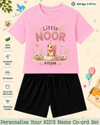 Little Noor Our Blessings Custom Kid's Co-ord Set Swiftsoul