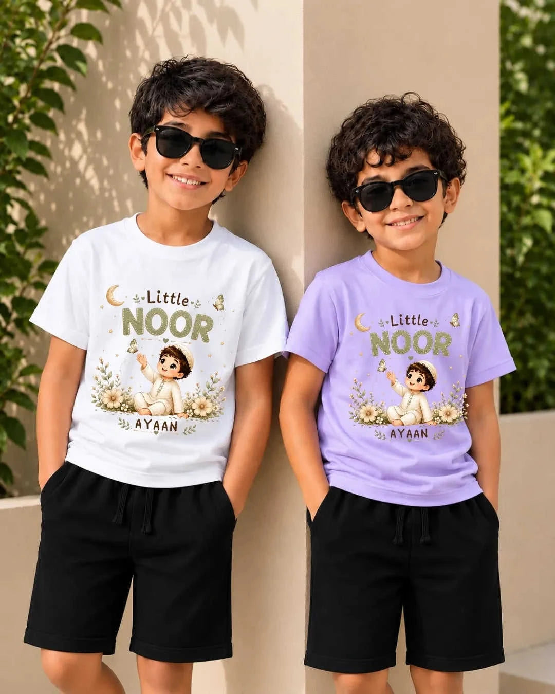 Little Noor Our Blessings Custom Kid's Co-ord Set Swiftsoul