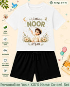 Little Noor Our Blessings Custom Kid's Co-ord Set Swiftsoul