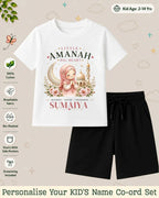Little Noor Our Blessings Custom Kid's Co-ord Set Swiftsoul