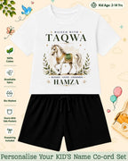 Little Noor Our Blessings Custom Kid's Co-ord Set Swiftsoul