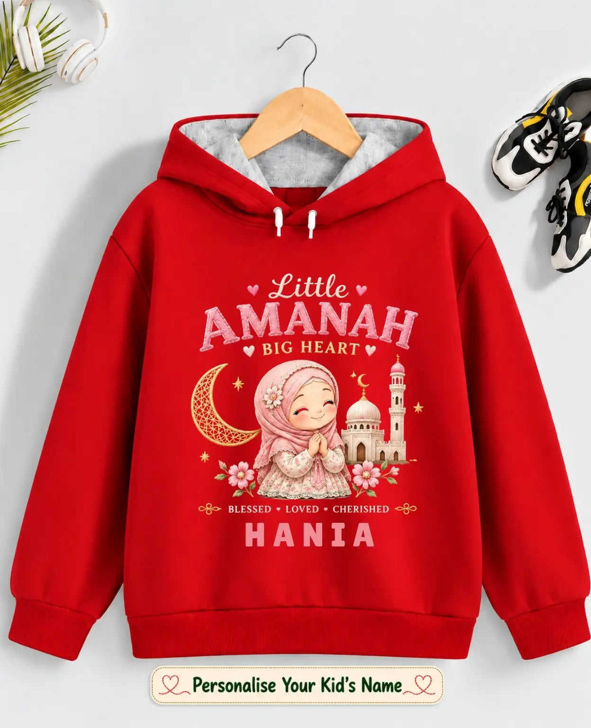 Little Noor Our Blessings Kid Cotton Tshirt & Hoodie Swiftsoul