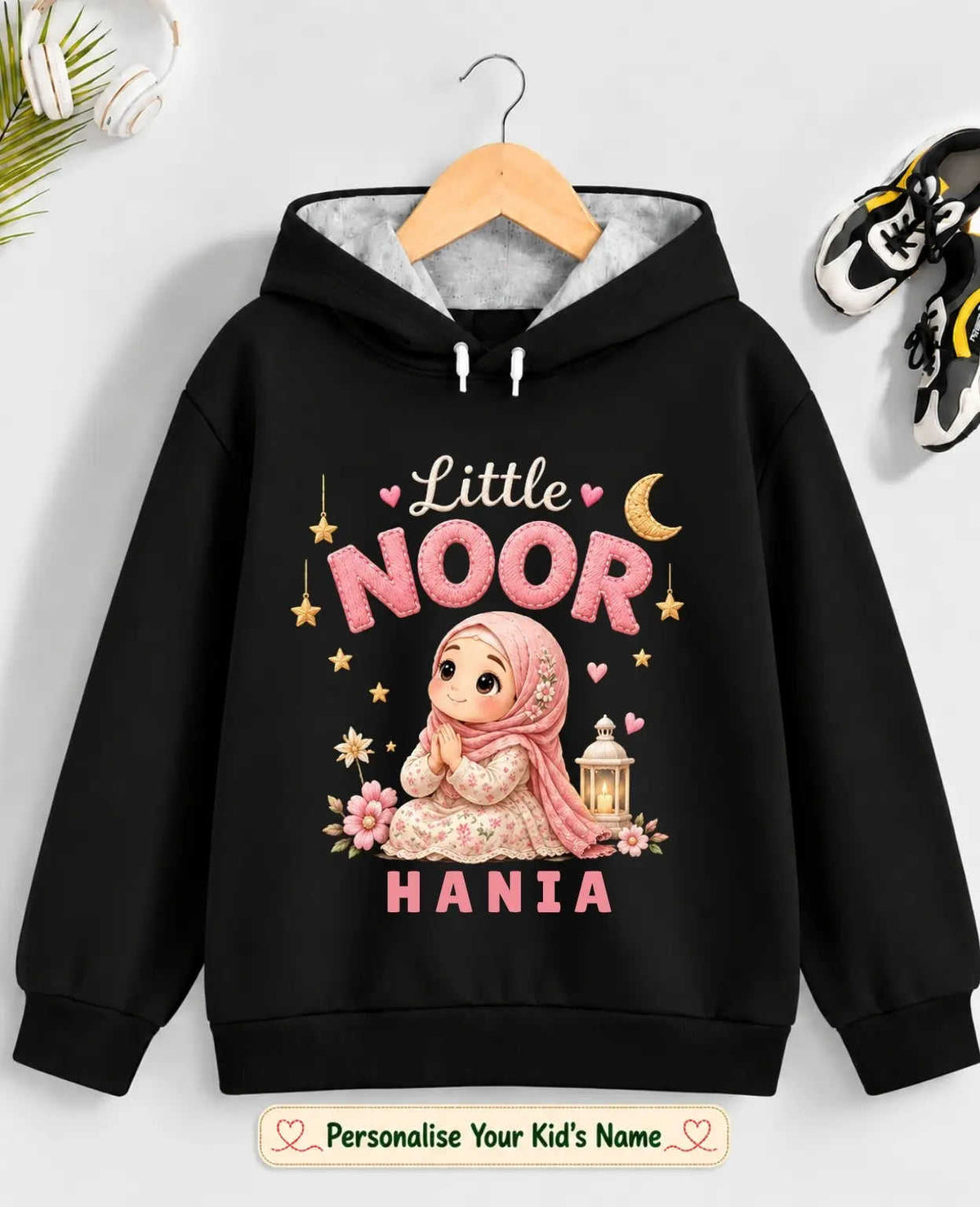 Little Noor Our Blessings Kid Cotton Tshirt & Hoodie Swiftsoul
