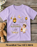 Little Noor Our Little Blessing Custom Kid Cotton Tee Swiftsoul