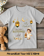 Little Noor Our Little Blessing Custom Kid Cotton Tee Swiftsoul