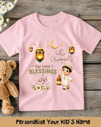 Little Noor Our Little Blessing Custom Kid Cotton Tee Swiftsoul