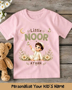 Little Noor Our Little Blessing Custom Kid Cotton Tee Swiftsoul