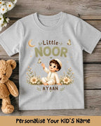 Little Noor Our Little Blessing Custom Kid Cotton Tee Swiftsoul