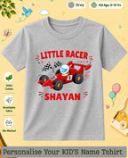 Little Speedster Custom Kid Cotton Tshirt Swiftsoul