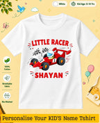 Little Speedster Custom Kid Cotton Tshirt Swiftsoul