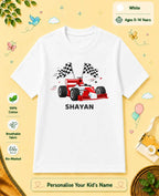 Little Speedster Custom Kid Cotton Tshirt Swiftsoul